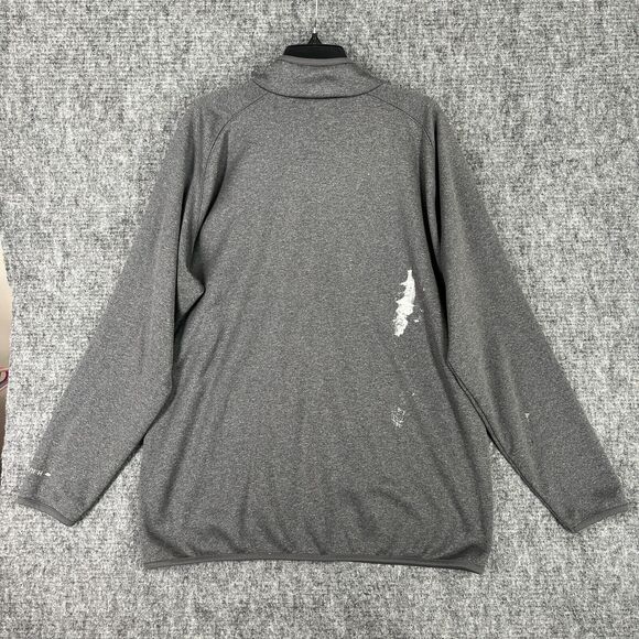 AFTCO Sweater Mens XXL Gray Vista Performance Tech Fleece Fishing Gear Pullover - Picture 2 of 6